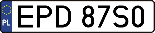 EPD87S0