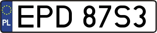 EPD87S3