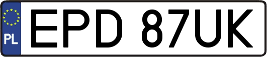 EPD87UK