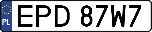 EPD87W7