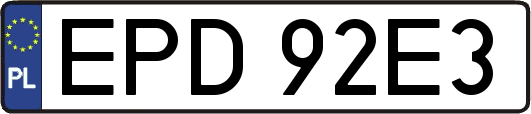 EPD92E3