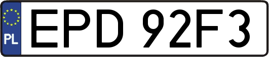 EPD92F3