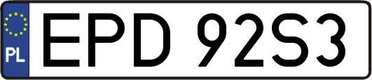 EPD92S3