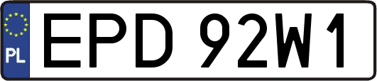 EPD92W1