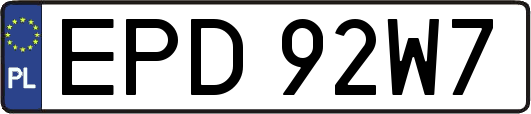 EPD92W7