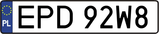 EPD92W8