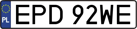 EPD92WE