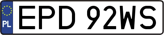 EPD92WS