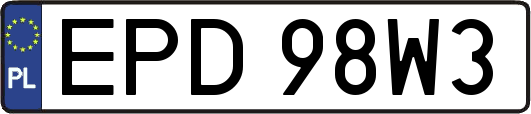 EPD98W3