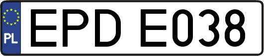 EPDE038