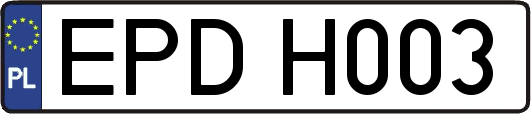 EPDH003
