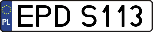 EPDS113