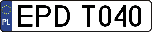 EPDT040