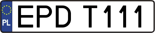 EPDT111