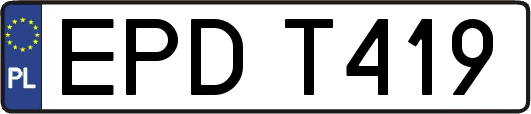 EPDT419