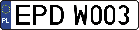 EPDW003