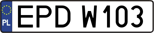 EPDW103