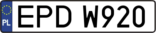 EPDW920