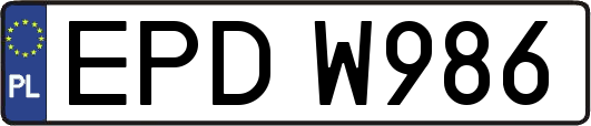 EPDW986