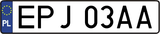 EPJ03AA