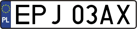EPJ03AX