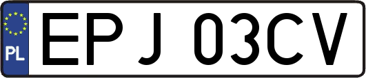 EPJ03CV