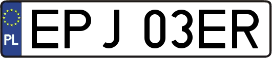 EPJ03ER