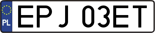 EPJ03ET