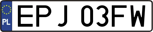 EPJ03FW