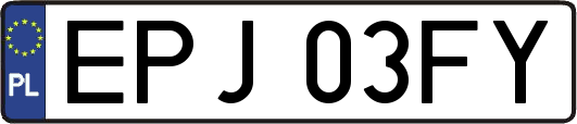 EPJ03FY