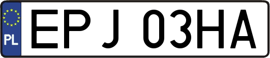 EPJ03HA