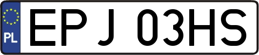 EPJ03HS