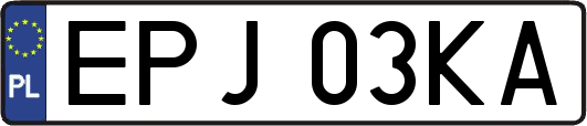EPJ03KA