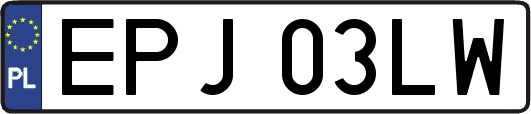 EPJ03LW
