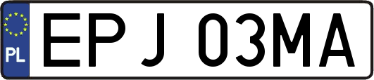 EPJ03MA