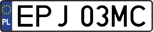 EPJ03MC