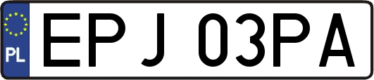 EPJ03PA