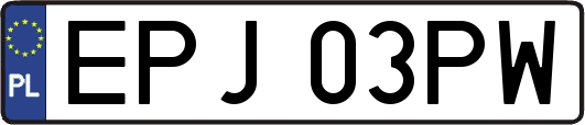 EPJ03PW