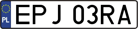 EPJ03RA