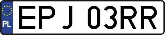 EPJ03RR