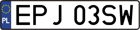 EPJ03SW