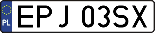 EPJ03SX