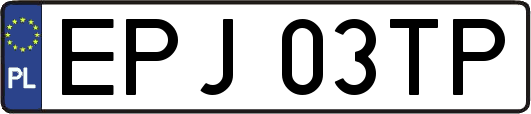 EPJ03TP