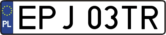 EPJ03TR