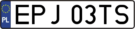 EPJ03TS