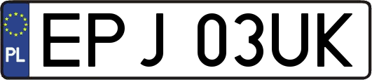 EPJ03UK