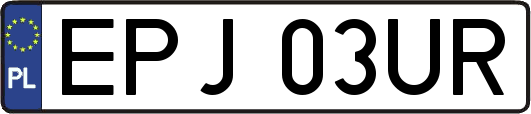 EPJ03UR