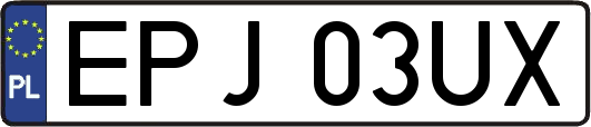 EPJ03UX