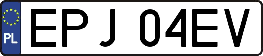 EPJ04EV