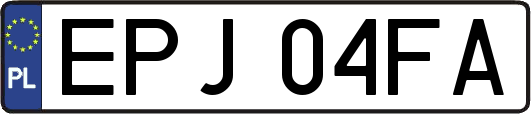 EPJ04FA